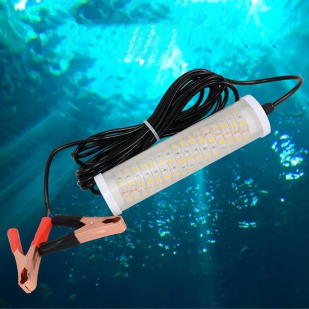 Clip de batería Sharpla ligero para pesca sumergible en agua de gota profunda 10W verde Luz de pesca