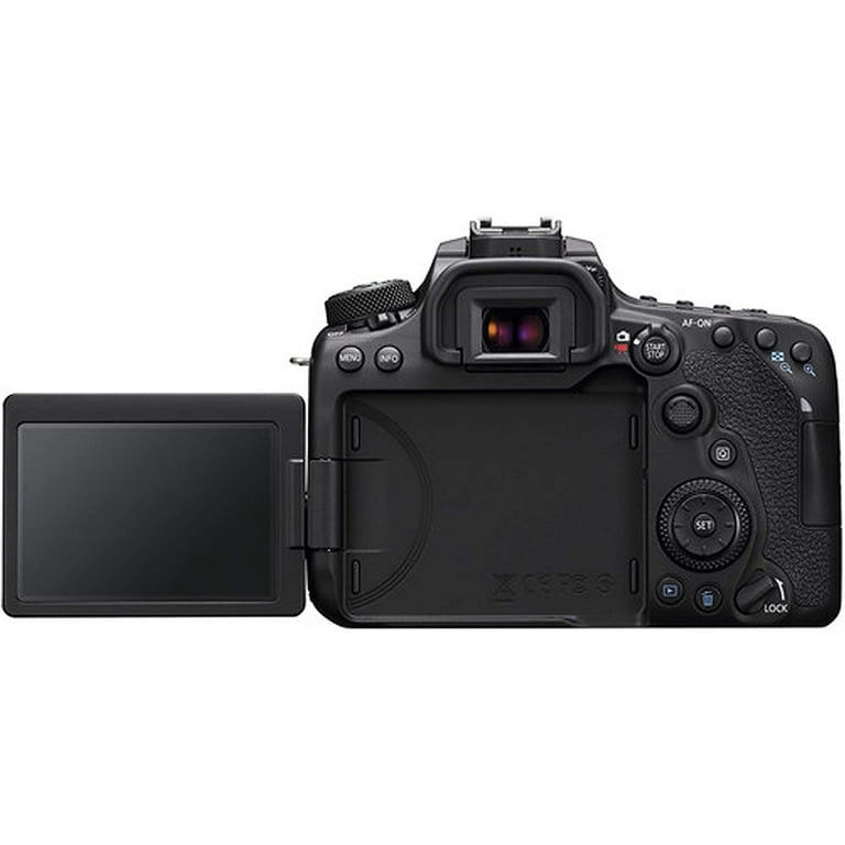 Canon EOS 90D DSLR, 32.5MP Sensor, 18-135mm Lens, 128GB Card Canon EOS 90D DSLR, 32.5MP Sensor, 18-135mm Lens, 128GB Card