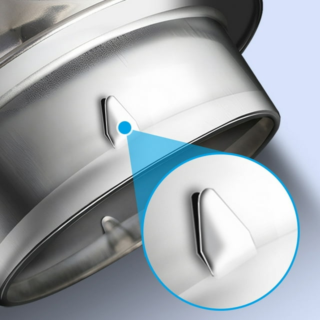 VONKY Stainless Steel Round Bull Nosed External Extractor Vent Outlet For Ducting Ventilation Universal 150mm 1Set