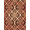 Orange, Pattern 2, variant on ODIKA 8'x10' Machine Washable Non-Slip Area Rug, Oriental Copper High Traffic Rug, Brown, 1173904