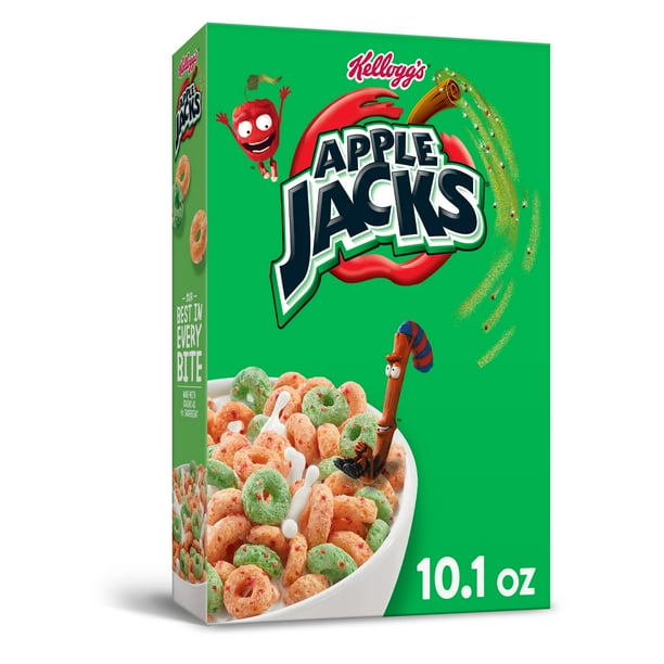 Kellogg's Apple Jacks, Breakfast Cereal, Original, 10.1 Oz Walmart