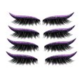 thumbnail image 1 of Delineador de ojos reutilizable y s de pestañas cinta Invisible Auto Púrpura Sunnimix Eyeliner Eyelash Stickers, 1 of 8