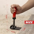 thumbnail image 3 of Trim Removal Tool, 3-Inch Baseboard Removal Tool for No-Damage The Surface, Heavy Duty Pry Bar Removal Multi-Tool for Carpet Tack Strip, Baseboard, Molding, Siding and Flooring Removal, 3 of 6