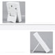 thumbnail image 5 of Termómetro digital de pared para interiores y exteriores, con pantalla de temperatura, sin pilas (blanco), 5 of 6