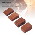 thumbnail image 3 of Floating Tremolo Set Up Block, 4 Sizes Guitar Floating Tremolo Set Up Block Abrasion Resistant 4PCS  for Music Recording, 3 of 7