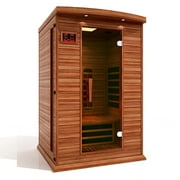 Maxxus Sauna Maxxus 2 Per Full Spectrum Near Zero EMF FAR Infrared Carbon Canadian Hemlock Sauna