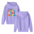 thumbnail image 7 of ZHOGXU Girls Hooded Sweatshirt Floral Letter Print Long Sleeve Back to School Pullover Hoodie For Kids Casual Loose Fit Everyday Wear,Light Purple,11-12 Years, 7 of 7