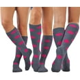 thumbnail image 5 of ToBeInStyle Women's Pack of 6 Soft & Cozy Fuzzy Fleece Plush Knee High Socks - Dot Pattern - One Size, 5 of 7