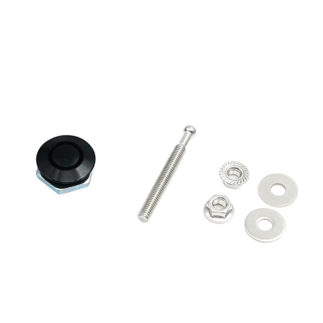 Youkk Car Modification Lightweight And Stylish Hood Lock Multiple Styles Available black DP16-25 1Set