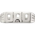 thumbnail image 6 of Sterling Silver Solid Dad Ring (Size 11) Made In India qr1245-11, 6 of 6
