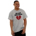 thumbnail image 4 of Heartbreaker Valentines Day Break Up Men's Graphic T Shirt Tees Brisco Brands S, 4 of 4