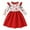 Red, variant on Girls Dress Long Sleeve Floral Prints Christmas Princess Dress Dance Party Dresses Fall Winter Clothes Baby Girl Dress Orange 2 Years-3 Years
