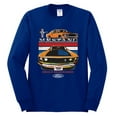 thumbnail image 2 of Wild Bobby, Mustang Powered by Ford Performance Cars and Trucks Men Long Sleeve Shirt, Royal, Small, 2 of 6