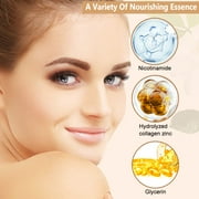 Aliver Foundation Stick Makeup 2-in-1 Color Changing Foundation Stick Flawless Concealer with Cosmetic Brushes, Ivory White