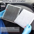 thumbnail image 3 of Unique Bargains Engine Cabin Air Filter Combo Set Filter Kit Air Filter Cleaner Element No.PE07133A0/KD45-61-J6X-9U for Mazda CX-5 2.0L 2.2L 2.5L 2013-2024 1 Set, 3 of 8