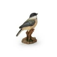 thumbnail image 4 of Chickadee Peeking on stump Garden Statue, 4 of 5