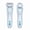 Lightblue, variant on Electric Shaver for Private Parts, Double-Headed Hair Removal Device, Pubic Hair Trimmer, Electric Razor for Women