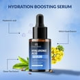 thumbnail image 4 of Botanic Hearth 0.5% Hyaluronic Acid Serum for Face with 2% Niacinamide, Witch Hazel & Green Tea Extracts | Hydrating & Moisturizing | Helps Reduce Wrinkles & Fine Lines | All Skin Types | 1fl oz, 4 of 7