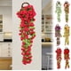 thumbnail image 1 of onlyliua para Interior/Exterior Rosas Flores Colgantes Decoraciones Artificiales Rosas de Seda Plantas Colgantes Artificiales Rosas Colgantes Artificiales Flores Artificiales Colgantes, 1 of 6