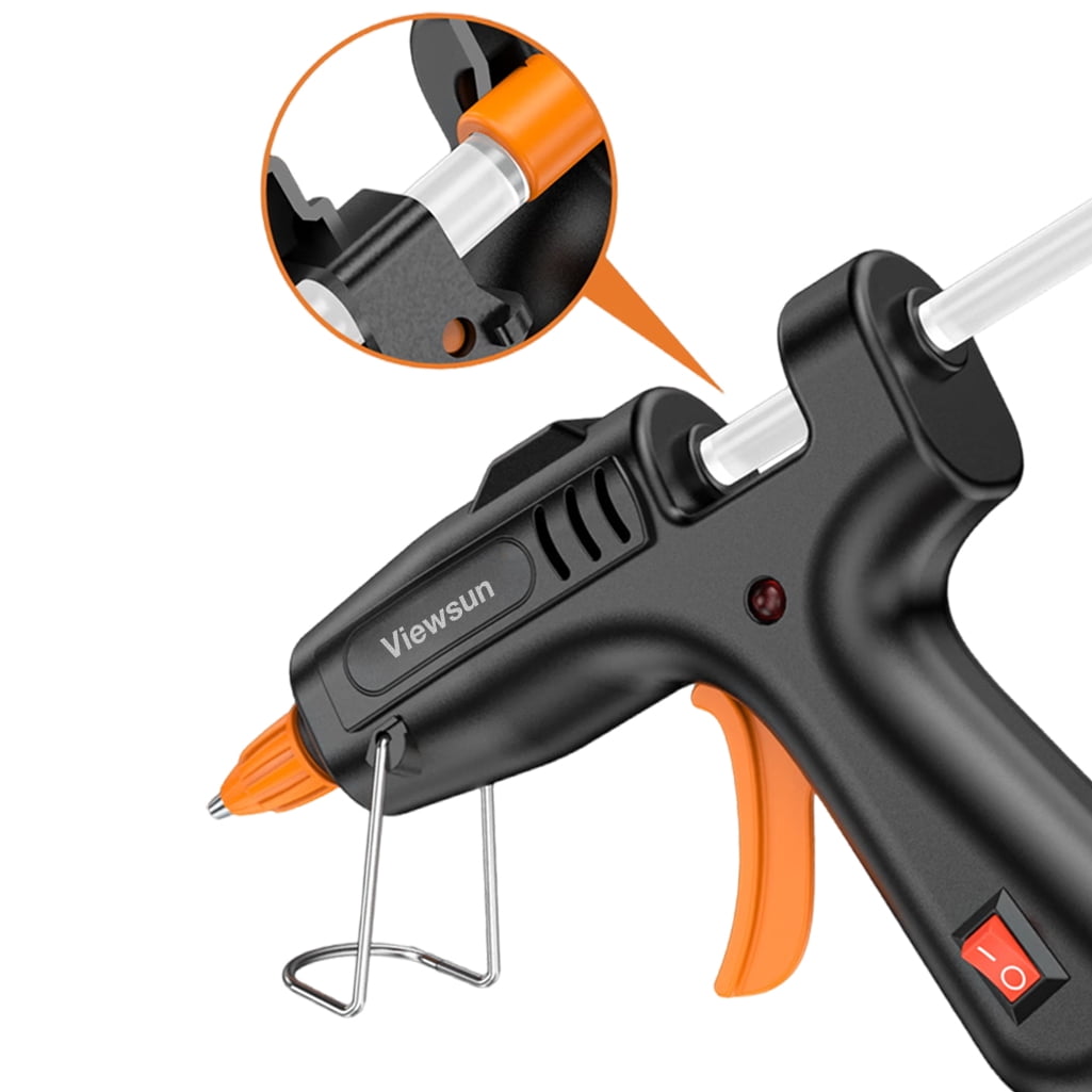Viewsun glue guns, electric, Mini Hot Glue Gun with 30 Glue Sticks, Fast Heating Hot Melt Gun