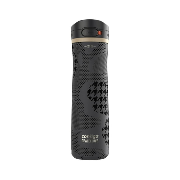 Contigo x Ally Love Jackson Chill 2.0 Stainless Steel Water Bottle with AUTOPOP Lid, 24 oz (709 ml)