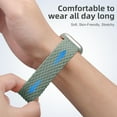 thumbnail image 4 of KOMI Nylon Compatible with Apple Watch Bands 49mm 45mm 44mm 42mm 41mm 40m 38mm for Women Men, Stretchy Breathable Adjustable Sport Straps Compatible with iWatch Series 9 8 7 6 5 4 3 SE Ultra, 4 of 6