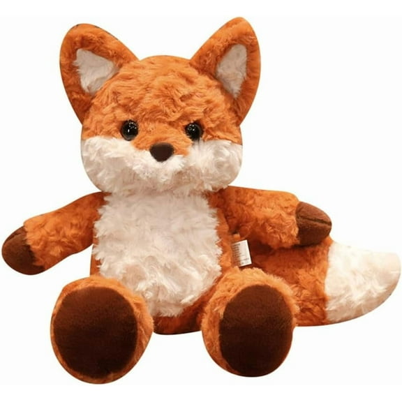 11.8 Inches Red Fox Stuffed Animal, Soft Cuddly Fox Plush Toy,Perfect for Child Gifts