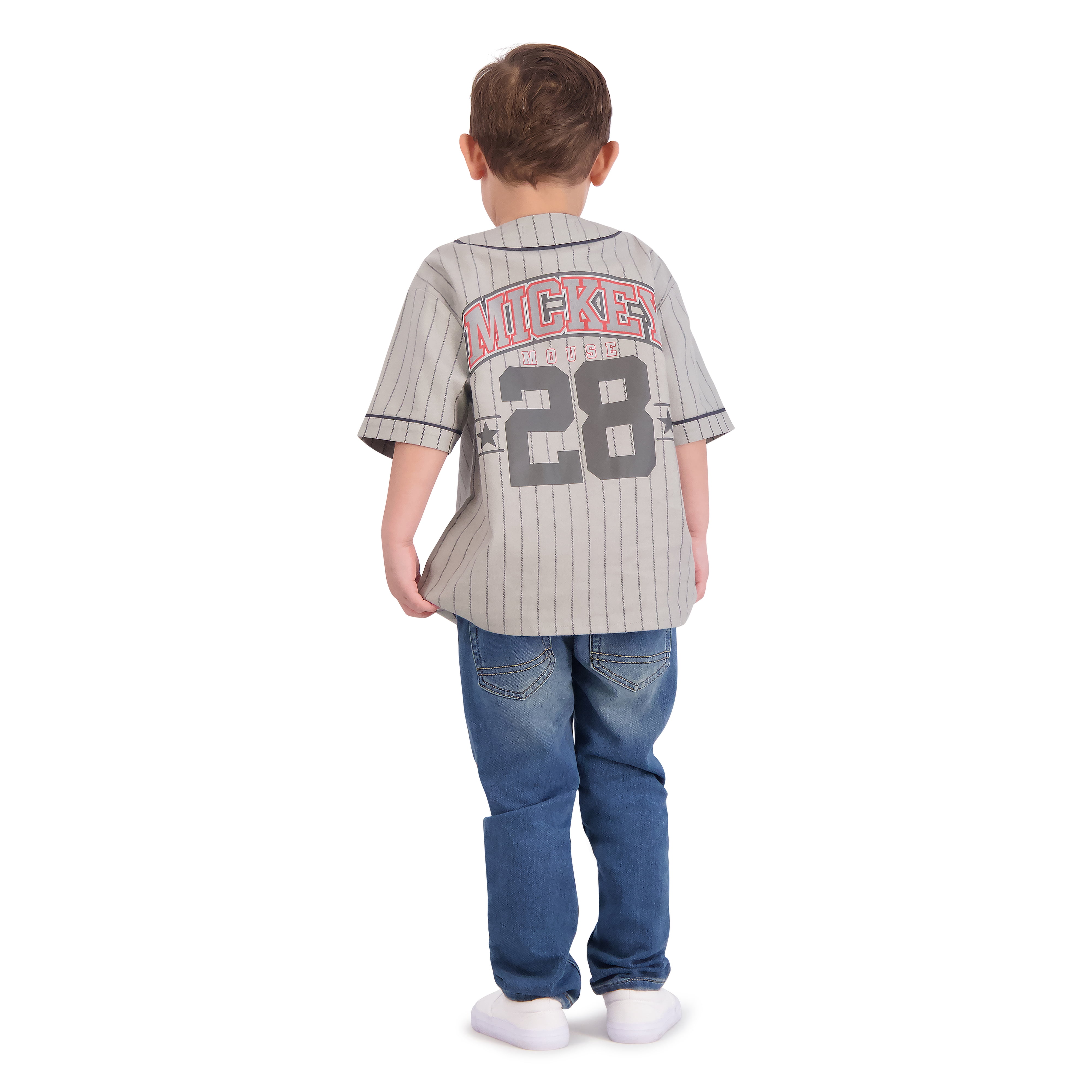 Mickey Mouse Toddler Boy Baseball Shirt, Sizes 12M-5T