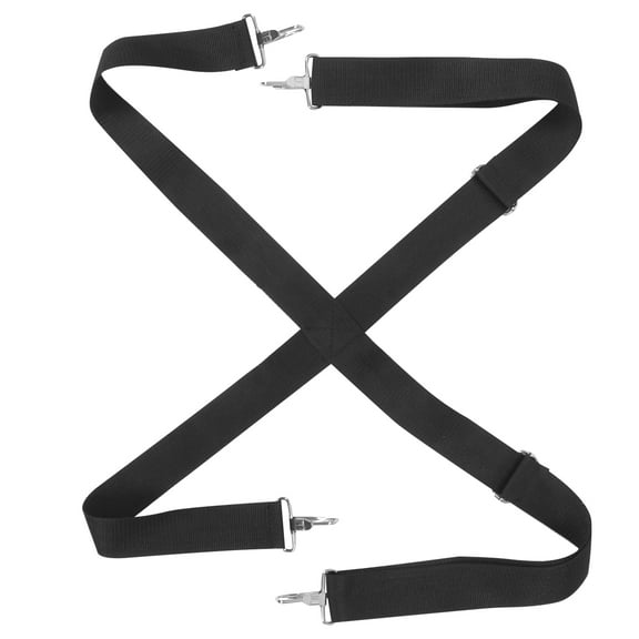 Pretyzoom Adjustable Black Snare Drum Strap for Marching Drums with , Comfortable Design and Workmanship