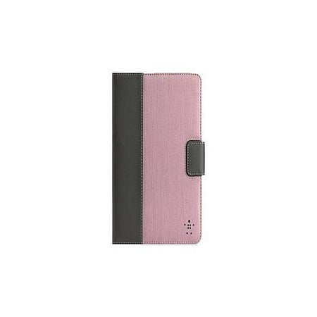 Belkin Chambray Tab Cover with Stand - Protective cover for web tablet - pink - for Apple iPad mini