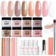 thumbnail image 1 of Kit de uñas en polvo AZUREBEAUTY, 30 unidades con palitos de uñas y 8 colores, 1 of 9