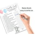 thumbnail image 2 of GENDER REVEAL Party Game — FIND THE GUEST Baby Shower Game — Pack of 25 — Elephant Pink or Blue Baby Shower Game, Icebreaker Party Game, Guess Who Came to the party Game, Gender Neutral G510-FTG, 2 of 4