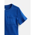 thumbnail image 3 of Wonder Nation Toddler Boys' Pocket Tee with Short Sleeves, Sizes 0M-5T, 3 of 3