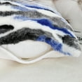 thumbnail image 2 of Home Soft Things Multi Jacquard Faux Fur Throw Pillow Cover 2pcs Set - Blue - 14'' x 26'', 2 of 7