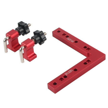 

Woodworking Right Angle Fixture Auxiliary Carpenter Clamping Tool With Calipers For Cabinets For Drawers For Welding 160mm