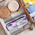 thumbnail image 6 of Hair Tools Storage with Heat Resistant Mat- Watercolor Texture Printed Curling Iron Travel Bag/Flat Iron Case for Women, 6 of 8