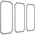 thumbnail image 2 of Ekena Millwork 31"W x 62"H Sussex Floral Panel Moulding Kit (Triple Panel), 2 of 10