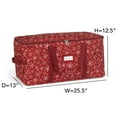 thumbnail image 3 of Covermates Adjustable Ornament Storage Bag  – 96 Standard Ornaments – (3) 4-Inch Trays, 3 of 7