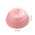 thumbnail image 3 of pstuiky Hollow Vegetable Cover Plastic Bowl Covers Plastic Cover For Dining Table Plastic Food Plastic Food Umbrella Food Plates Net Food Wrapping Cover Steak Protector Sale, 3 of 6