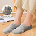 thumbnail image 5 of No Show Socks Womens Athletic Cushion Ankle Footies Low Cut 5-6 Pairs, 5 of 8