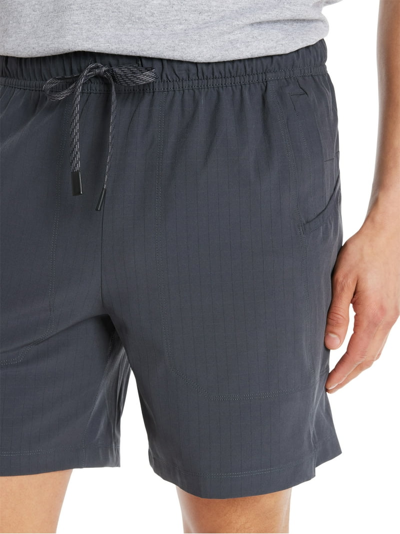 Athletic Works Men's Woven Rip Stop Shorts, 7