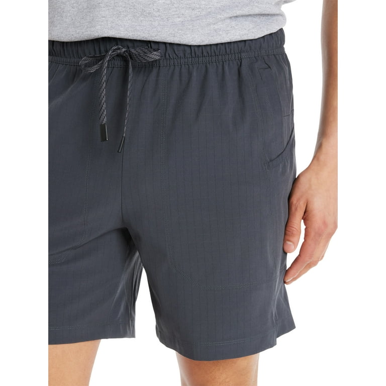 Athletic Works Men's Woven Rip Stop Shorts, 7