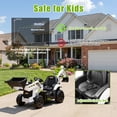 thumbnail image 6 of iYofe 24V JCB Ride on Excavator Toy, 3-in-1 Battery Powered Electric Tractor Car with Reversible Seat, Remote Control & Bluetooth, Backhoe for Kids 3-6, Green, 6 of 9