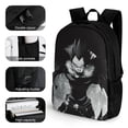 thumbnail image 2 of Death Note Ryuk Casual Backpack Shoulder Bag Daypack Computer Bag with Pocket High Capacity Schoolbag for Student College, 2 of 8