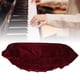 thumbnail image 4 of Cubierta De Banco Oscuro, Terciopelo Dorado 37.8x31.5x0.4in Funda Para Taburete De Piano Para Pianos Asientos Individuales Para Bancos De Teclado, 4 of 7