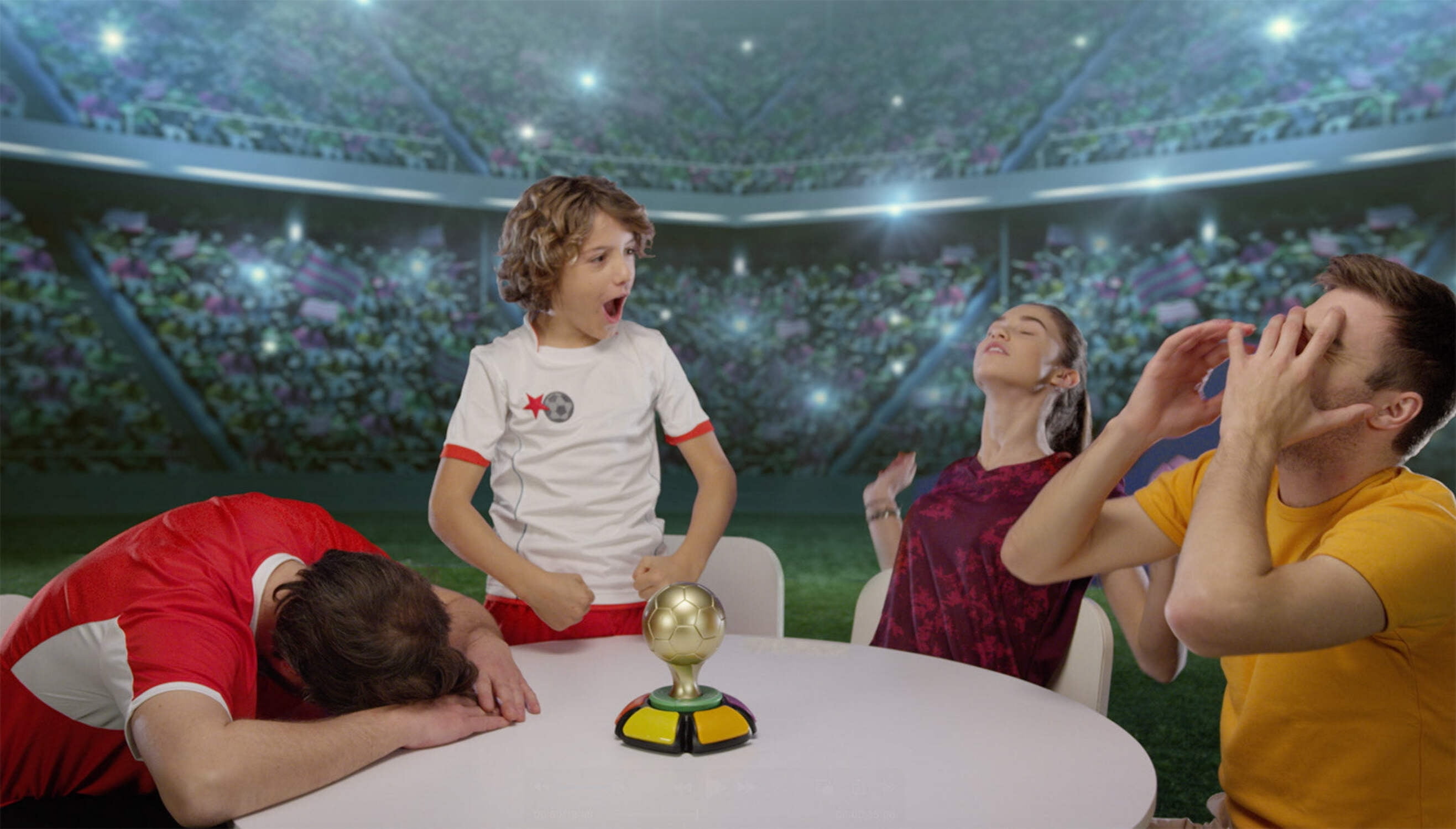 Fanzone Soccer Trivia Game - Who is The Real Fan? Soccer Ball Games | for Passionate Soccer Fans | Soccer Toys with Virtual Game Master, 2-5 Players | Soccer Lovers