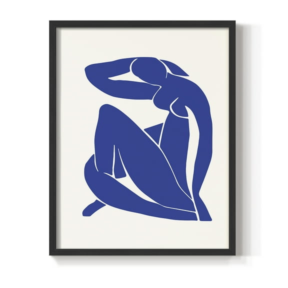 Matisse CXXXVII Framed Print in Black Solid Wood 8 x 10 Framed Print