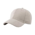 thumbnail image 4 of Milageto Baseball Cap Adjustable Strap Baseball Hat for Men for Autumn Winter Outdoor Beige, 4 of 8
