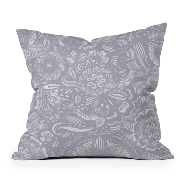 Society6 She Looks Beautiful by RosebudStudio Throw Pillow