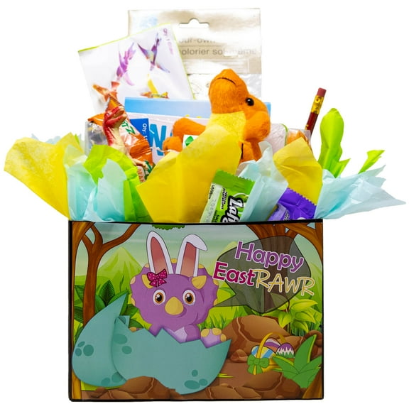 Happy EastRAWR Dinosaur Themed Easter Gift Box